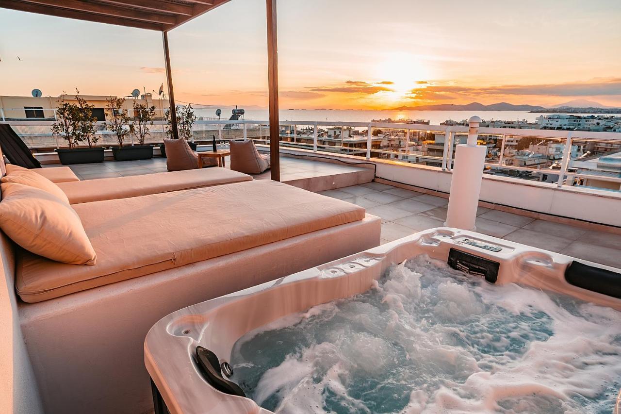 Suites With Magical View & Jacuzzi アテネ エクステリア 写真