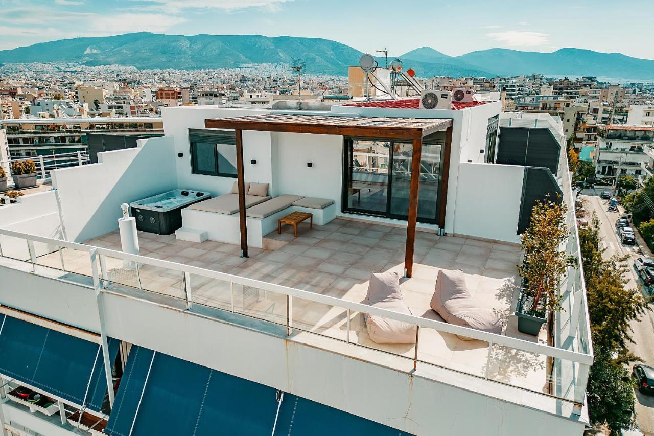 Suites With Magical View & Jacuzzi アテネ エクステリア 写真