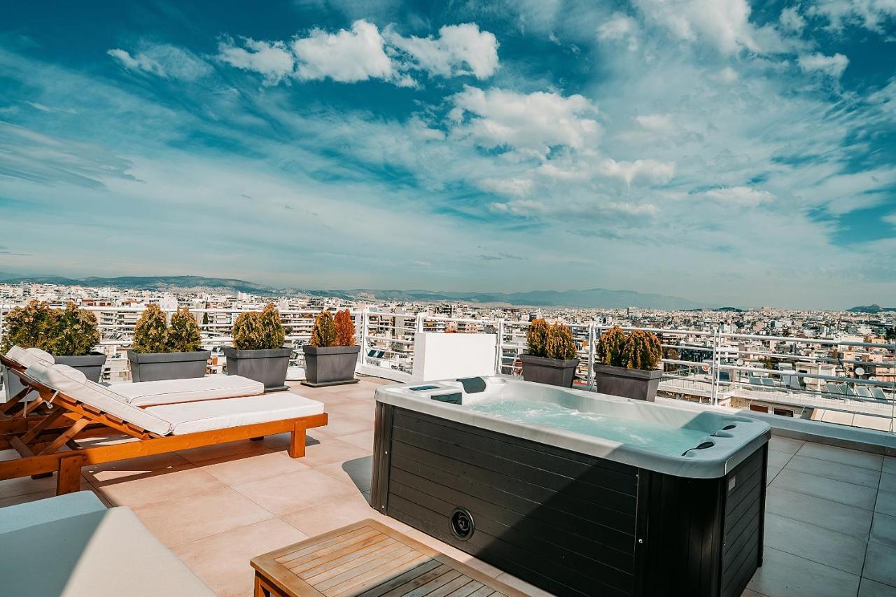 Suites With Magical View & Jacuzzi アテネ エクステリア 写真
